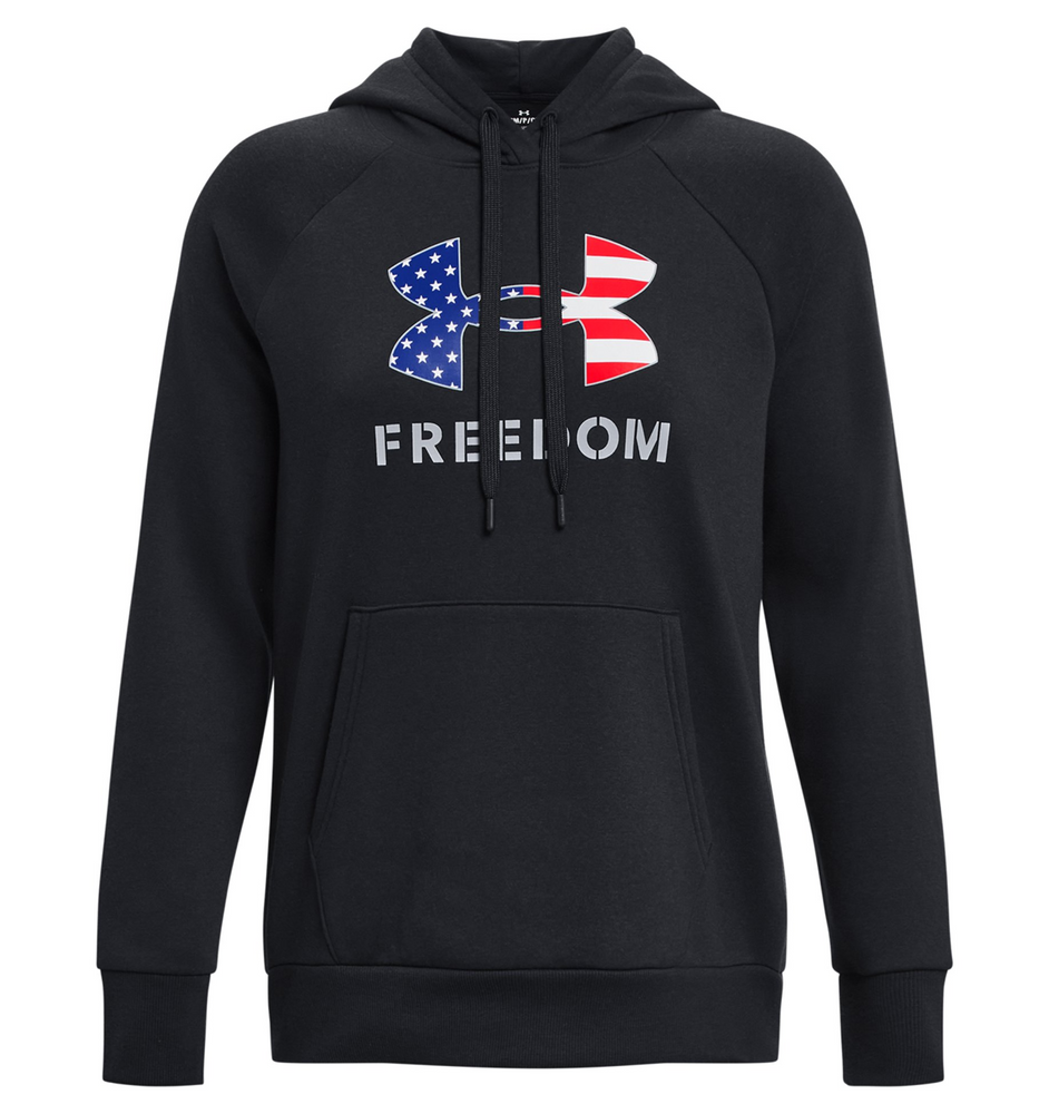 Under Armour 1379624001LG Women's UA Freedom Rival Fleece Logo Hoodie