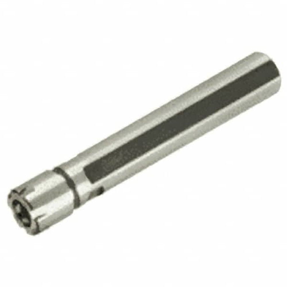 Iscar 4502020 Collet Chuck: 0.022 to 0.396" Capacity, ER Collet, Straight Shank