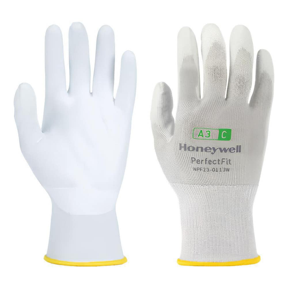 Perfect Fit NPF23-0113W-10/ Cut & Puncture Resistant Gloves; Glove Type: Cut-Resistant ; Coating Coverage: Palm & Fingertips ; Coating Material: Polyurethane ; Primary Material: HPPE ; Gender: Unisex ; Men's Size: X-Large