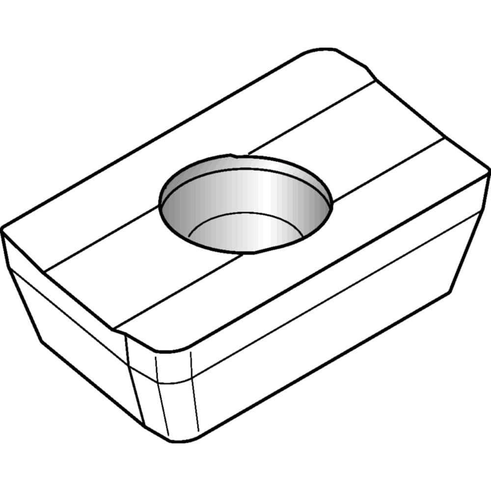 Widia 2029075 Milling Insert: XPNT160412, TTM08, Carbide