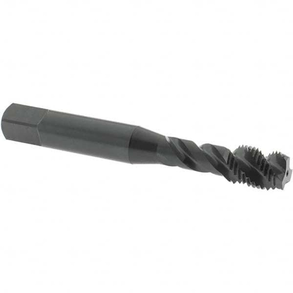 OSG 2941701 Spiral Flute Tap: 3/8-24 UNF, 3 Flutes, Modified Bottoming, Vanadium High Speed Steel, Oxide Coated