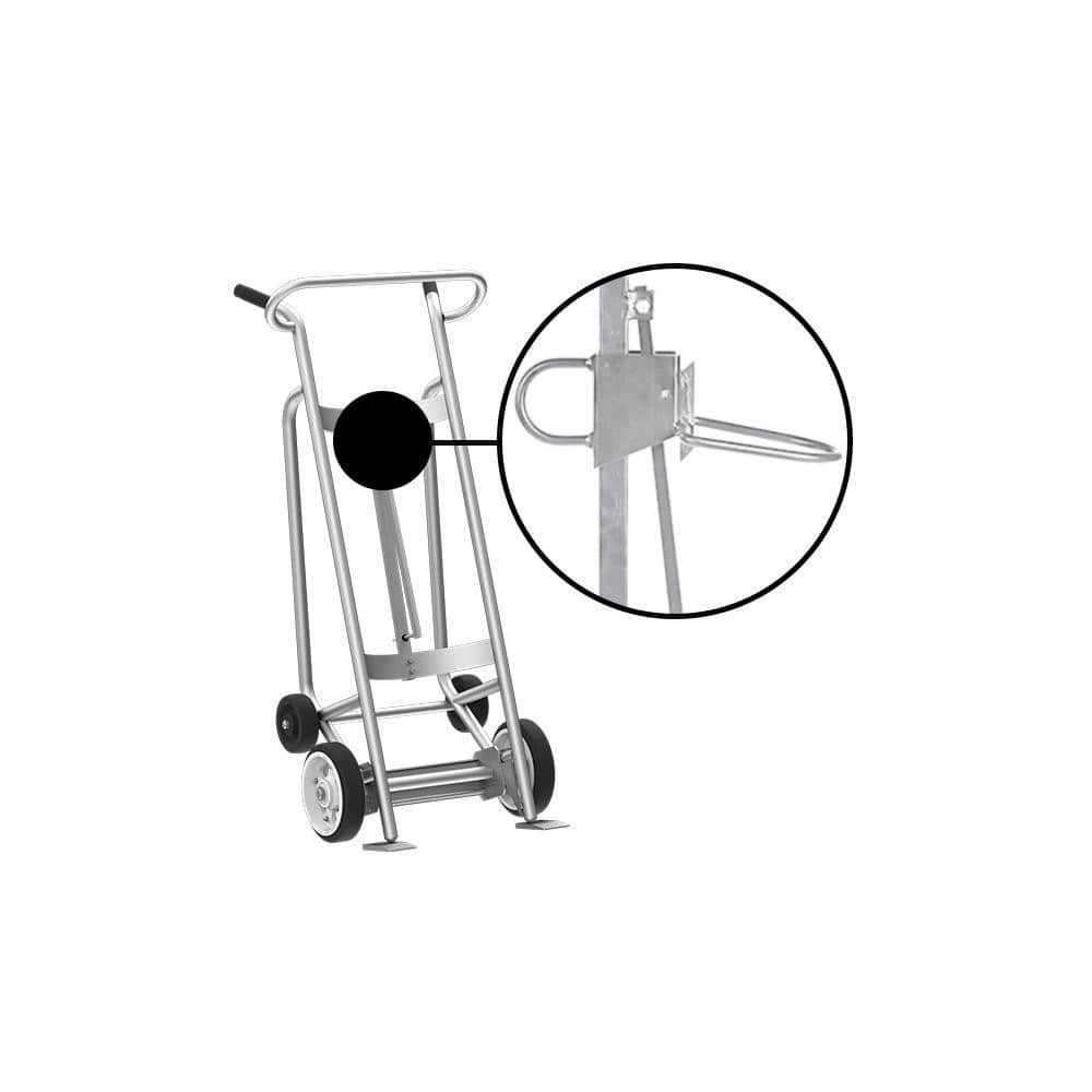 Valley Craft F82425A0P Drum & Tank Handling Equipment; Load Capacity (Lb. - 3 Decimals): 1000.000 ; Equipment Type: Drum Hand Truck ; Overall Width: 25 ; Overall Height: 59in ; Overall Depth: 21in