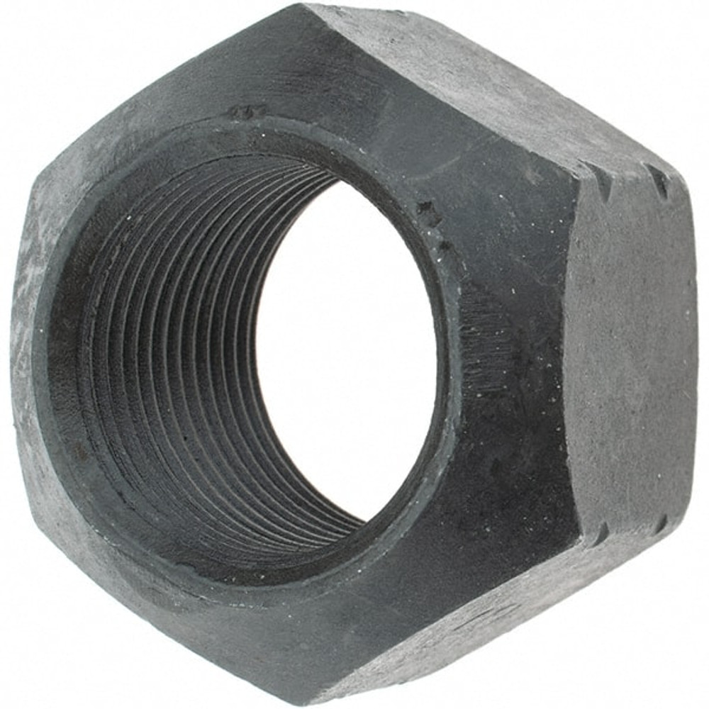 MSC 36584 Hex Lock Nut: Distorted Thread, 1-14, Grade L9 Steel, Uncoated with Wax