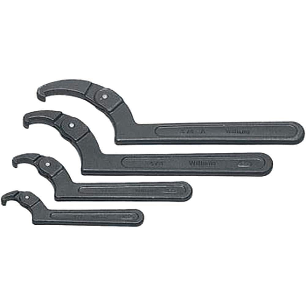 Williams WS-474 Wrench Sets; System Of Measurement: Inch ; Container Type: Pouch ; Material: Steel ; Non-sparking: No ; Corrosion-resistant: Yes ; Ratcheting: No