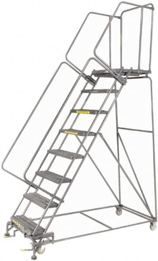 Ballymore 083221XSU 8-Step Steel Step Ladder: 113" High