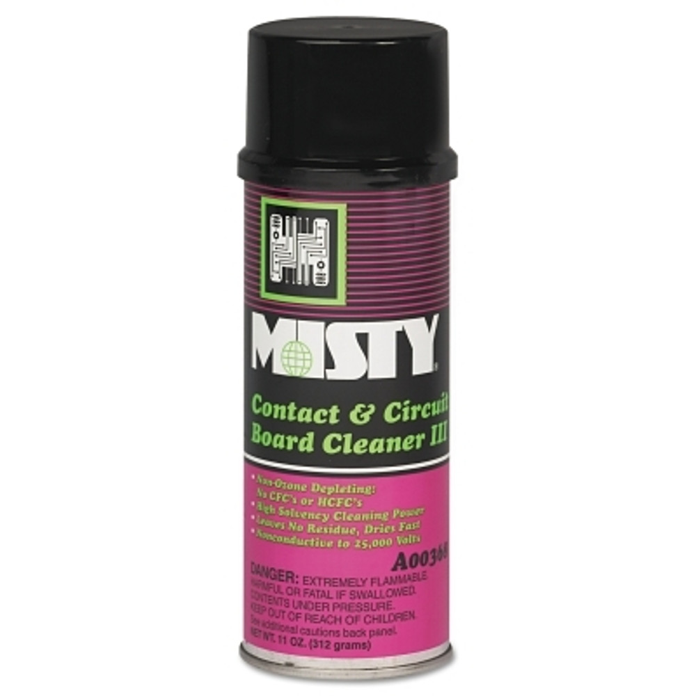 Zep Inc. Misty® 1002285 Contact & Circuit Board Cleaner III, 11 oz Aerosol Can