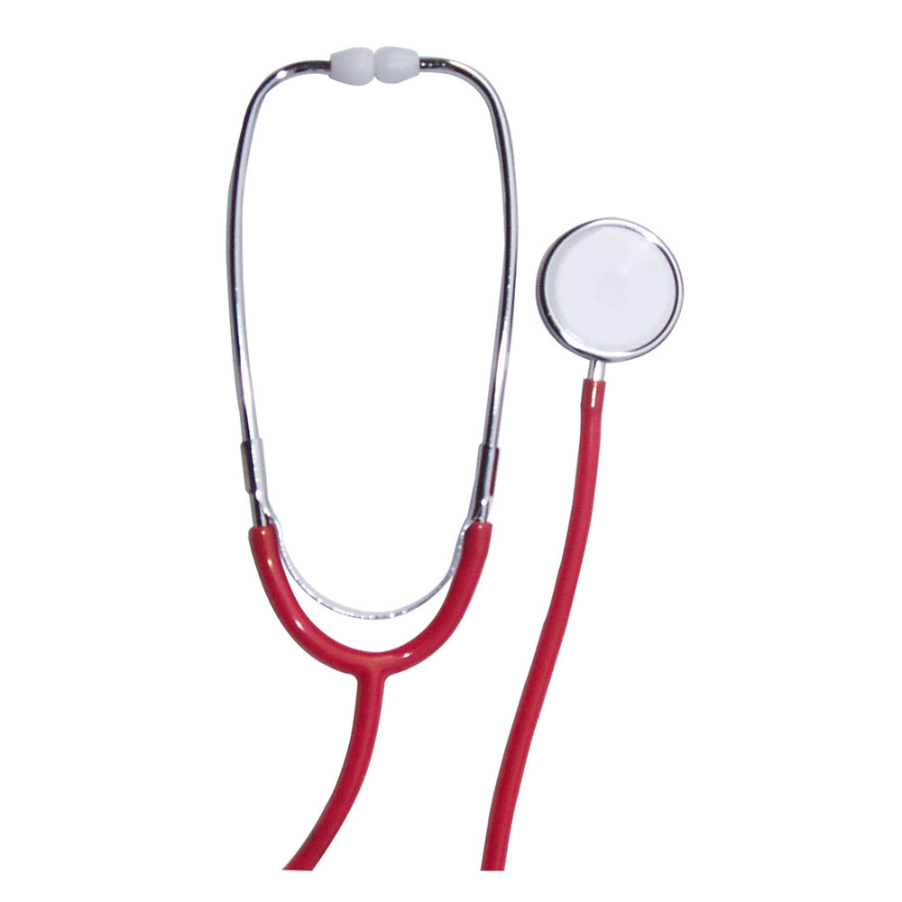 Dukal Corporation  1100R Stethoscope, Single Head, 22", Red