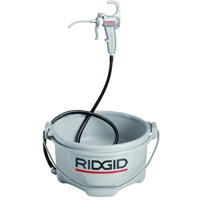 Ridge Tool Company Ridgid® Oiler, Hand-Operated, 418 Oiler Kit, Includes 54 in Hose/1 gal Premium Thread Cutting Oil/Reservoir