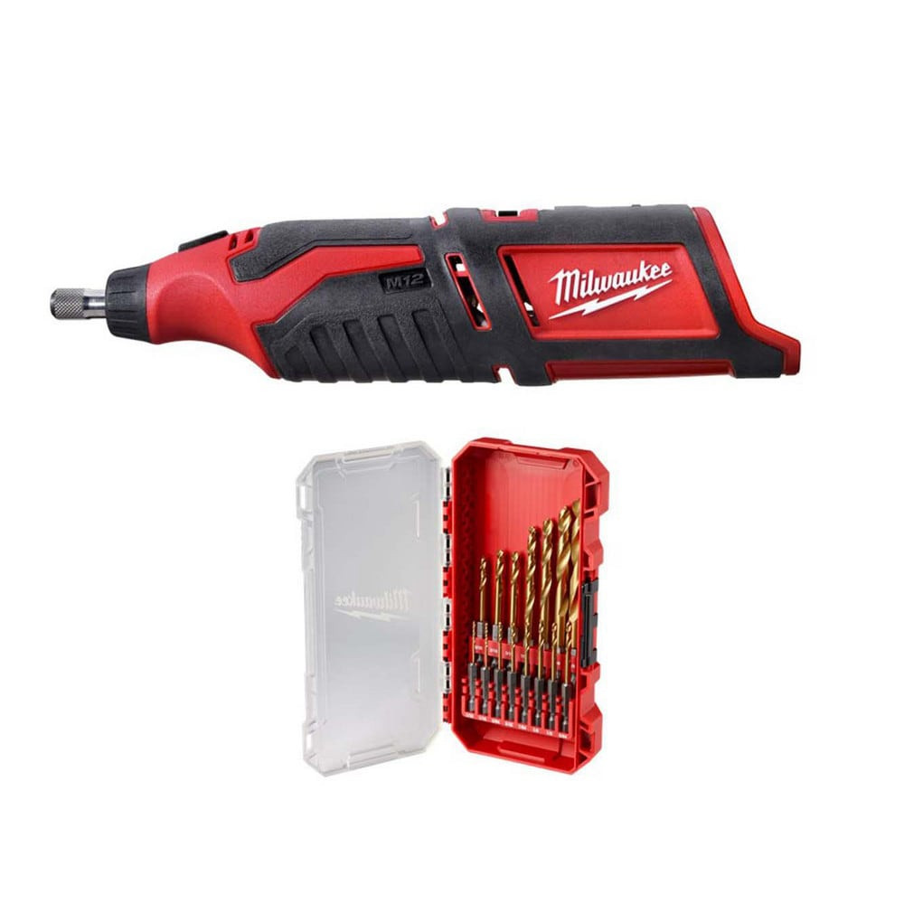 Milwaukee Tool 5875169/6088737 Rotary & Multi-Tools; Product Type: Rotary Tool Kit ; Batteries Included: No ; Speed (RPM): 5000 to 32000 ; Battery Chemistry: Lithium-ion ; Voltage: 12.00 ; For Use With: Cutting Wheel