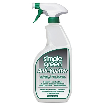 Simple Green® Anti-Spatter, 32 oz, Bottle with Trigger Spray, Clear