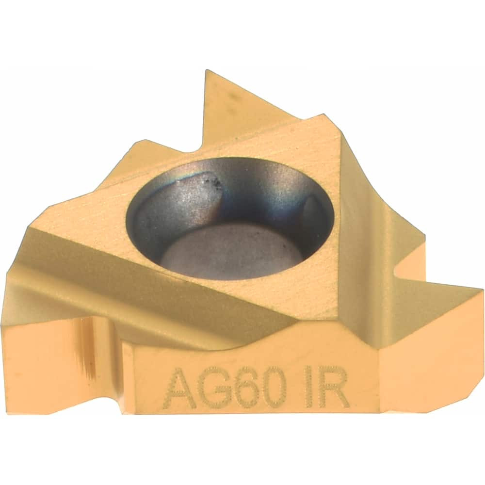 Carmex 16IRAG60BXC Laydown Threading Insert: 16 IR AG60 BXC, Solid Carbide