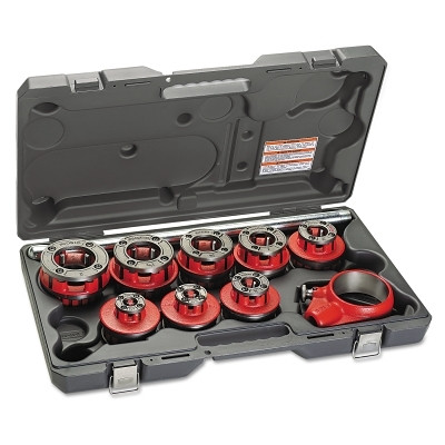 Ridge Tool Company Ridgid® Exposed Ratchet Threader Set, 1/8 in (NPT) to 2 in (NPT), Model 12-R