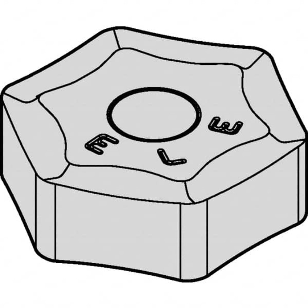 Kennametal 5616165 Milling Insert: KCK15, Solid Carbide