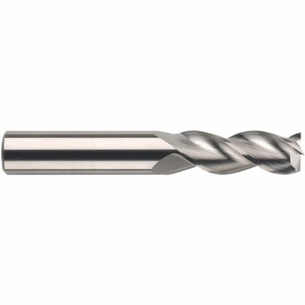 SGS 44895 Square End Mill:  0.3150" Dia, 0.315" Shank Dia, 3 Flutes, Solid Carbide