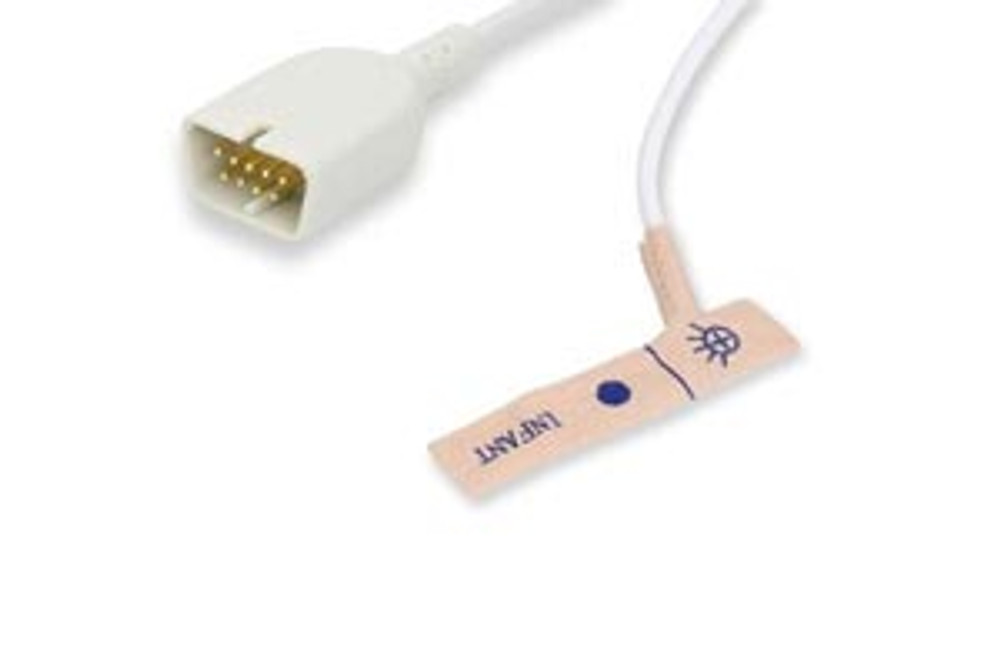 Cables and Sensors  S533-160 Disposable SpO2 Sensor - Infant (3-15Kg), 24/bx, Nihon Kohden Compatible w/ OEM: TL-252T, DI-2203-5, DI-2203-5S (DROP SHIP ONLY) (Freight Terms are Prepaid & Added to Invoice - Contact Vendor for Specifics)