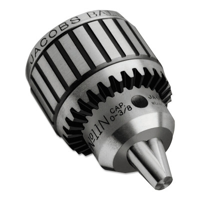 Apex Tool Group Jacobs Chuck® Ball Bearing Chuck, K3, 0.04 in to 0.5 in, Tapered