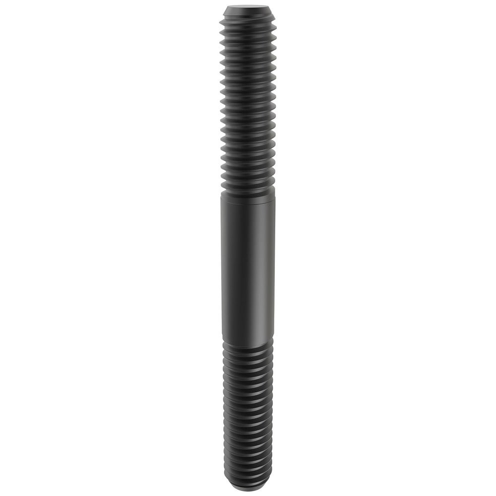 Jergens 38573 Equal Double Threaded Stud: M16 x 2 Thread, 110 mm OAL