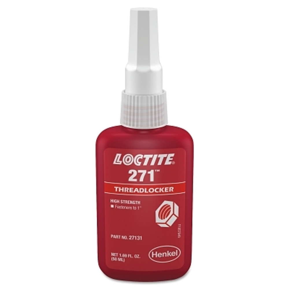 Henkel Corporation Loctite® 271™ Threadlocker, High Strength, 50 ml, Red