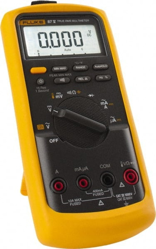 Fluke FLUKE-87-5/E2 K Electrical Test Equipment Combination Kit: 6 Pc, 1,000 Volt