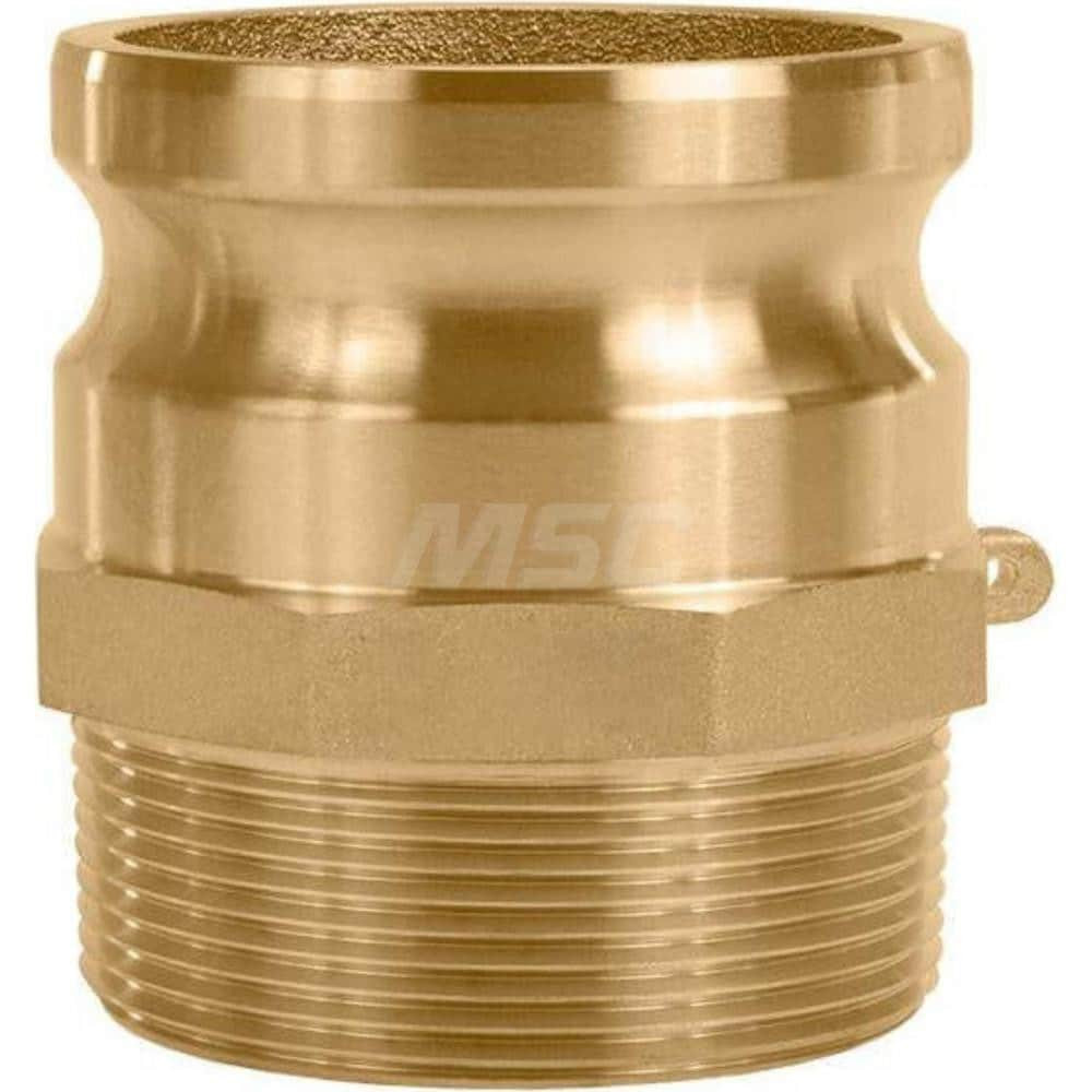 RubberWorx RBX-F-BR-250 F Type Quick Coupling: 2-1/2" Hose ID, 2-1/2"