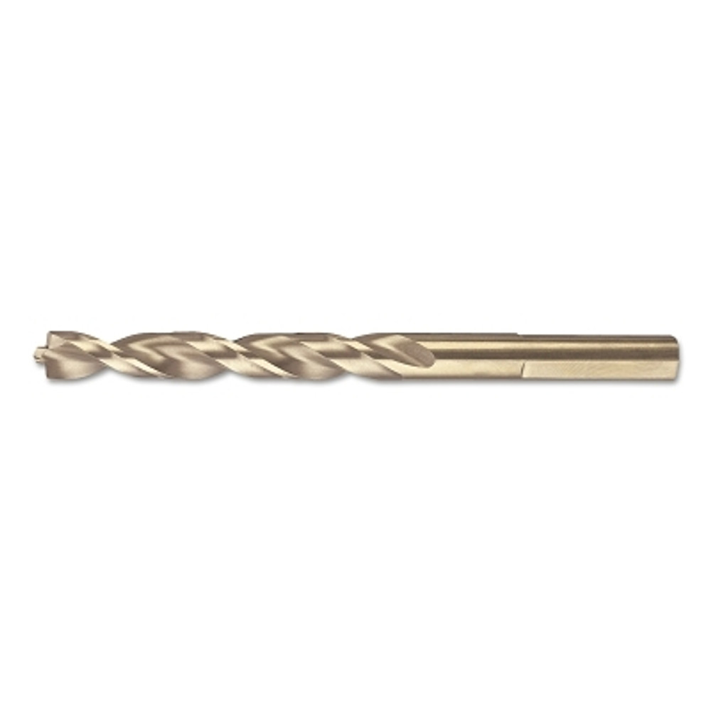 DeWalt® Pilot Point Gold Ferrous Oxide Drill Bit, 3/8 in dia, 5 in Long
