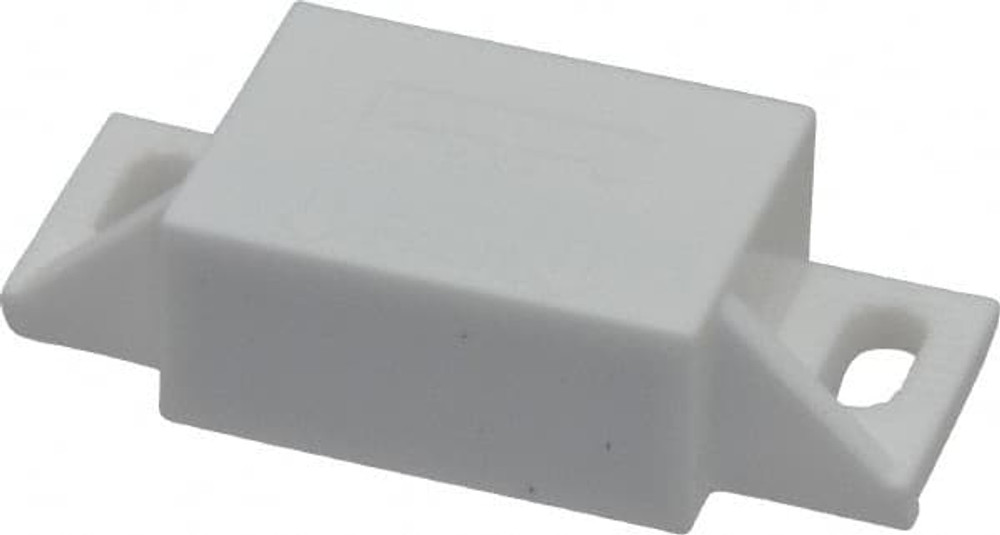 Sugatsune MC-JM50WT 1-31/32" Long x 53/64" Wide x 1/2" High, Polyacetal, Neodymium & 316 Stainless Sealed Neodymium Magnet Catch