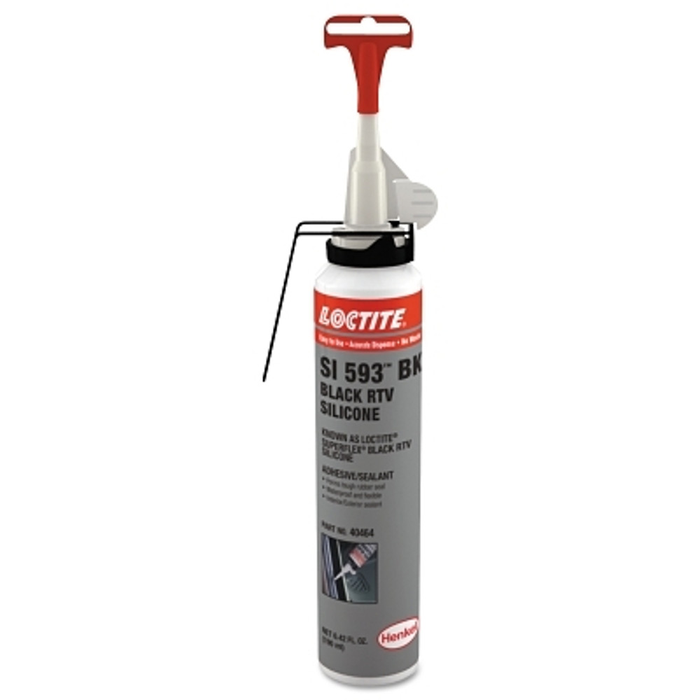 Henkel Corporation Loctite® 743519 Superflex® RTV, Silicone Adhesive Sealant, 6.42 oz Power Can, Black