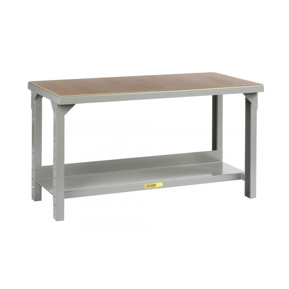 Little Giant. WST2-3672-AH Stationary Workbench: Powder Coated Gray