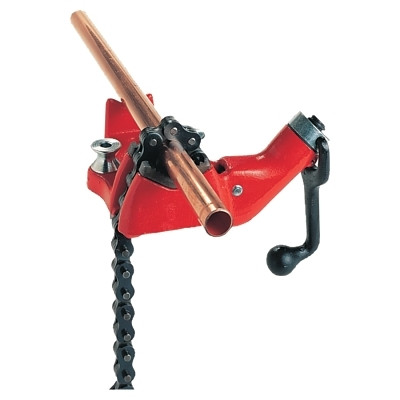 Ridge Tool Company Ridgid® Top Screw Bench Chain Vise, BC810A, 1/2 in to 8 in Pipe Cap