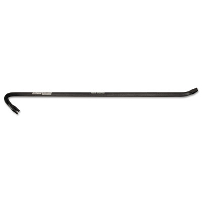 The AMES Companies, Inc. TRUE TEMPER® Gooseneck Wrecking Bar, 3/4 in W x 36 in L, Nail Puller/Chisel End