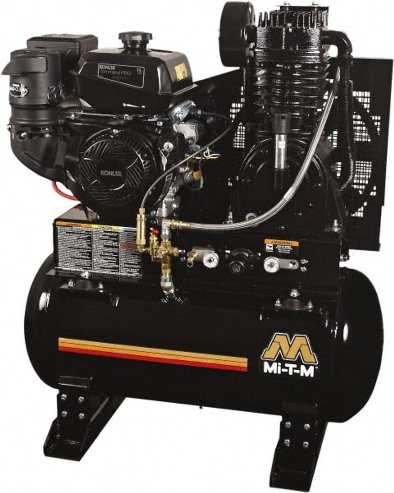 MI-T-M ABS-14K-30H 14 hp, Two Stage Gas Engine Air Compressor