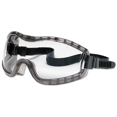 MCR Safety Stryker Safety Goggles, Anti-Fog, Clear Lens