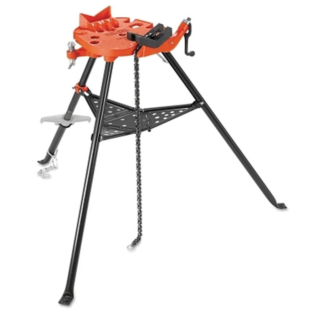Ridge Tool Company Ridgid® TRISTAND® Portable Chain Vise. 460-12, 1/8 in to 12 in Pipe Cap
