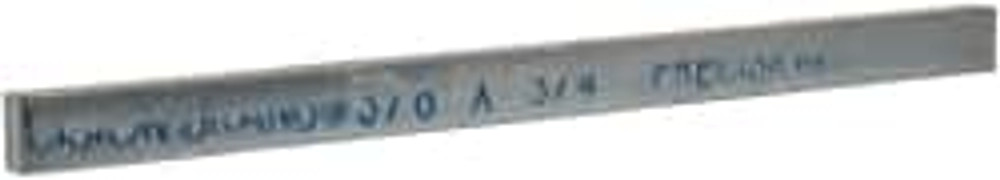 Precision Brand 15500 Key Stock: 3/4" High, 3/8" Wide, 12" Long, Low Carbon Steel, Zinc-Plated