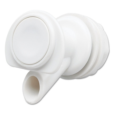 Igloo Spigot, 3.38 in L x 1.38 in W x 5.75 in H, White