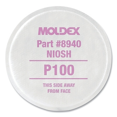 Moldex 8000 Series P100 Filter Disk, Magenta