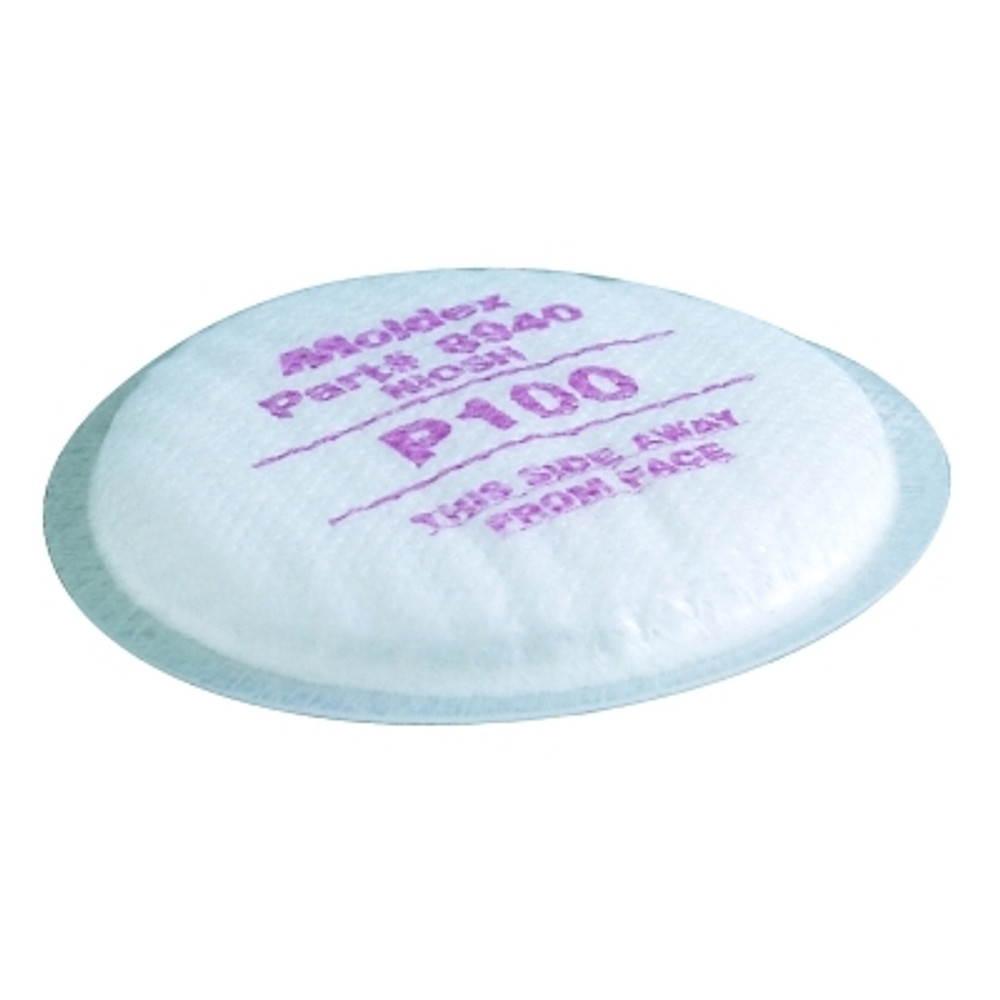 Moldex 8940 8000 Series P100 Filter Disk, Magenta