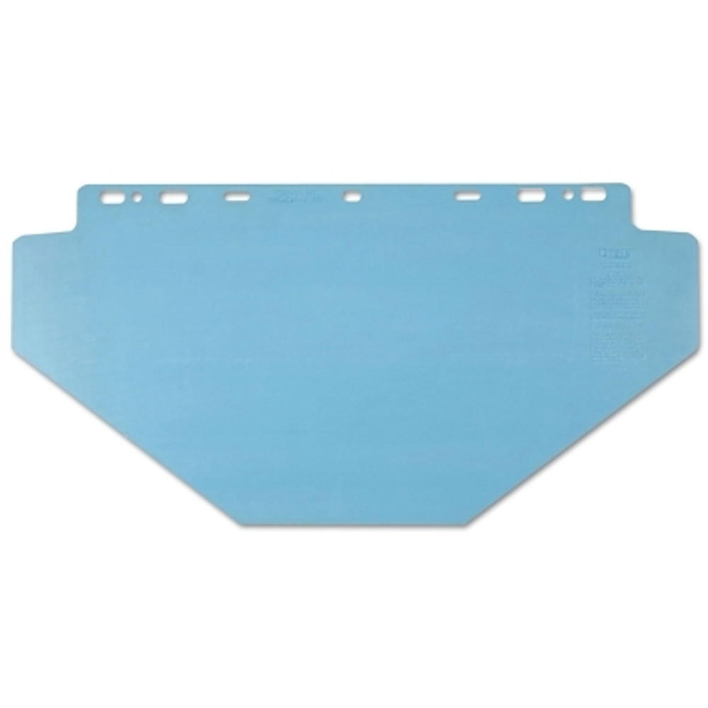 MCR Safety Universal Faceshield, Clear, 20 in L, 10 in H, PETG, Uncoated