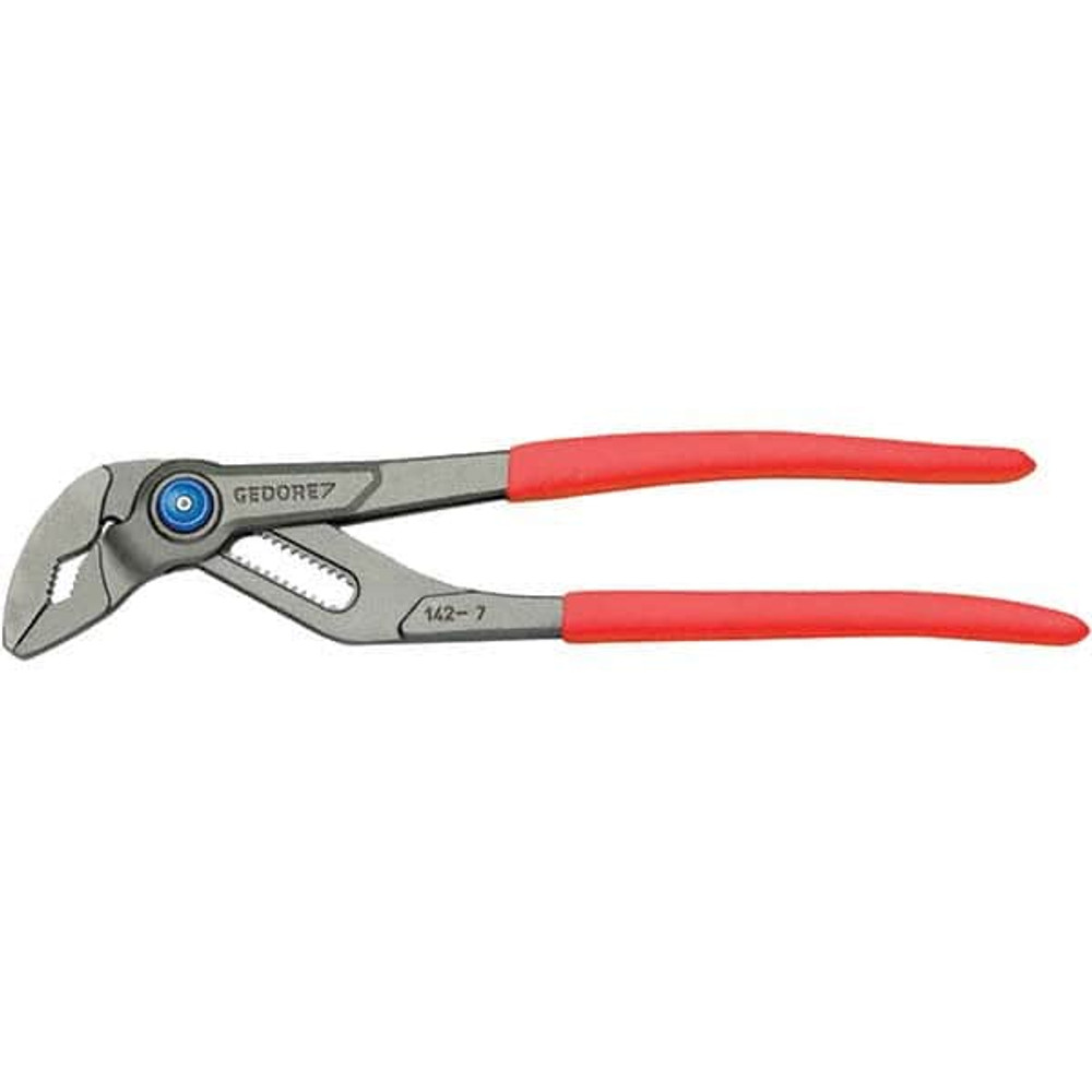 Gedore 2668211 Tongue & Groove Plier: 1-1/2" Cutting Capacity, Smooth Jaw
