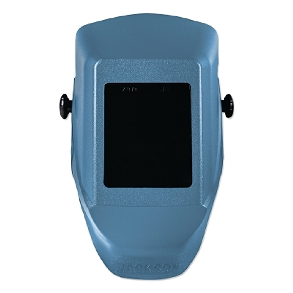 SureWerx® Jackson Safety WH10 HSL 100 Passive Welding Helmet, SH10, Blue, HSL 100, Fixed Front, 4-1/2 x 5-1/4