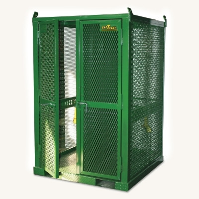 Saf-T-Cart™ Firewall Cylinder Cages, Holds 16 Cylinders, 50 in x 79 in