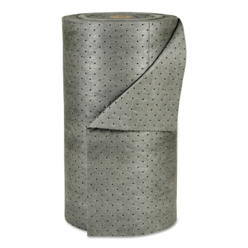 Brady® Brady® SPC® MRO Plus™ Absorbent, Absorbs 49 gal, 30 in W x 150 ft L, Heavy Weight, Double Perforated, 3-Ply, Roll