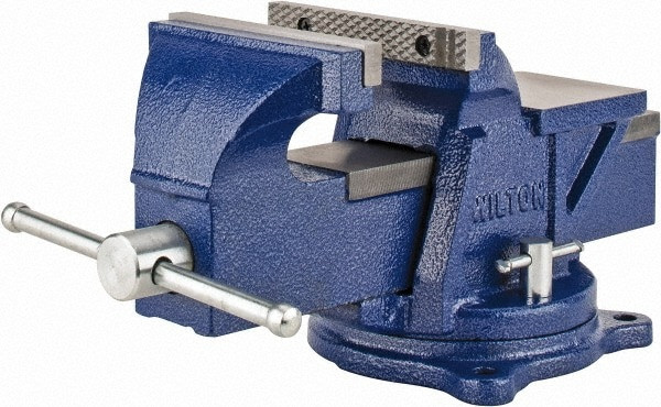 Wilton 11106 Bench Vise 6" Jaw Width, 6" Jaw Opening, 3" Throat Depth