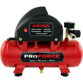 Mat Industries Llc ProForce 2 Gallon Oil Free Air Compressor with Kit p