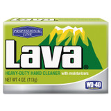 WD-40 Lava® 10383 Hand Soap, Bar, Pleasant Fragrance, 4 oz, 48/Carton