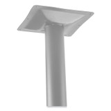 NATIONAL PUBLIC SEATING NPS® CG33636XD1GY Cafe Table, 36w x 36d x 30h, Square Top/X-Base, Gray Nebula Top, Gray Base