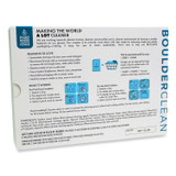 1908 BRANDS Boulder Clean 607476CT Laundry Detergent Sheets, Free and Clear, 40/Pack, 12 Packs/Carton