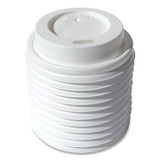 BOARDWALK HOTWH4 Hot Cup Lids, Fits 4 oz Cup, White, 1,000/Carton