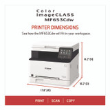 INNOVERA Canon® 5158C007 imageCLASS MF653CDW Wireless Multifunction Laser Printer, Copy/Print/Scan