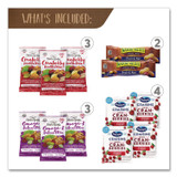 SNACK BOX PROS 70000155 Fruits and Nuts Snack Box, 37 Assorted Snacks/Box